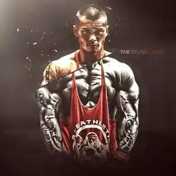 一组适合当微信头像的健身励志图
