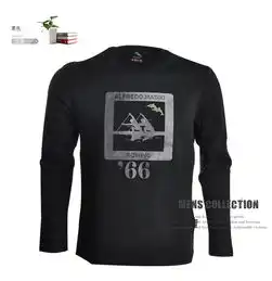 意大利masiki马思奇海豚男针织圆领长t三色ac21sc059
