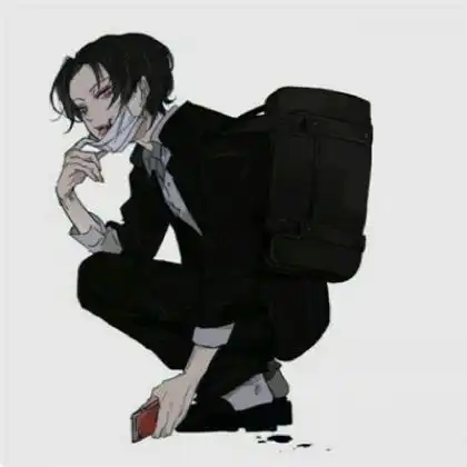 邪魅二次元男生头像,触摸不到的邪魅看看就行了
