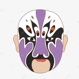 京剧脸谱中国风插画素材图片免费下载千库网
