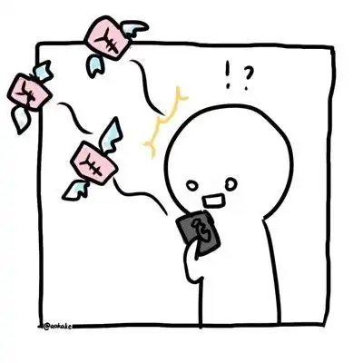 简笔画可爱qq头像

