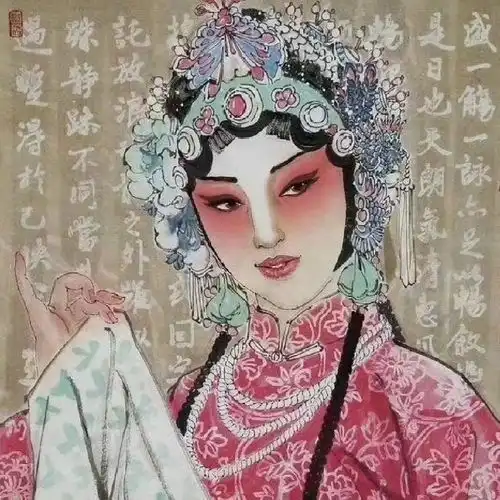 经典国粹头像戏曲头像
