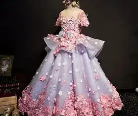 十二星座专属宫廷裙,金牛座霸气,水瓶座犹如仙女一般
