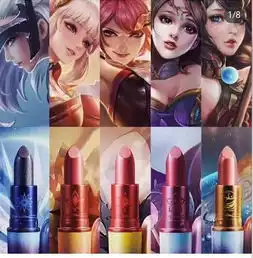 论腾讯如何圈钱王者荣耀拉着mac来袭这款口红超级好看女神
