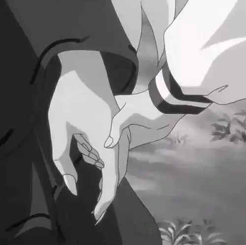 丧系情侣头像
