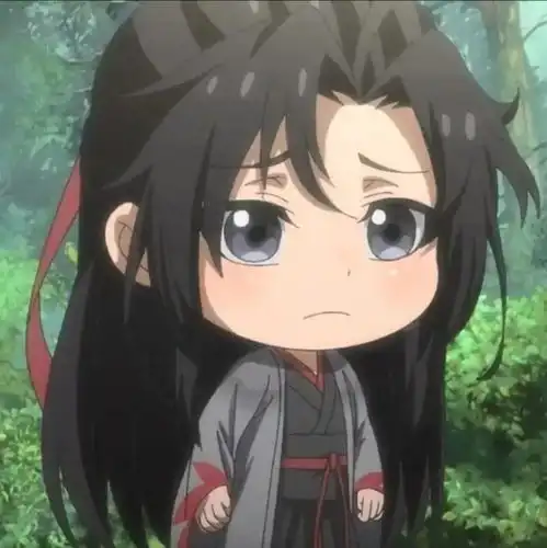 魔道祖师q版头像只羡忘羡不羡仙,说是天天就天天
