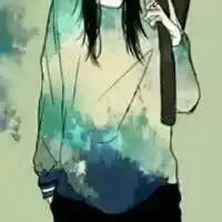 情侣头像一男一女清新自然白色衣服
