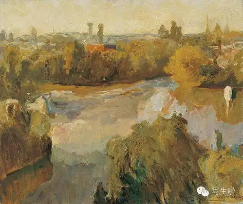 我追求画面凝重的质感丨崔小冬的油画风景写生
