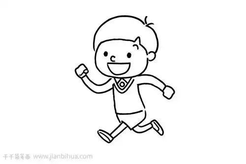 男孩简笔画图片大全值得收藏
