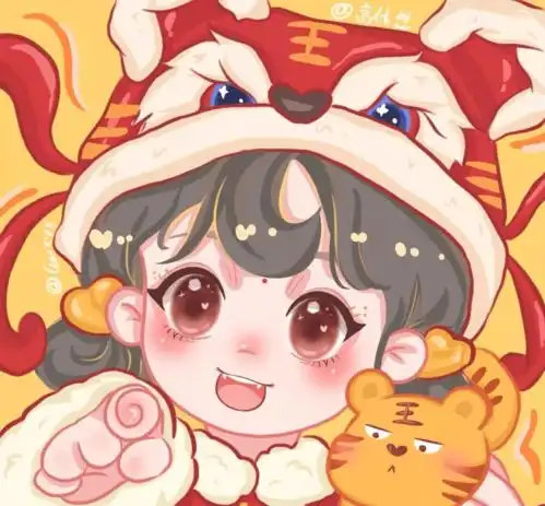 新年超火的闺蜜女头,有jk闺蜜团头哟
