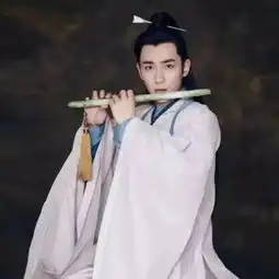 古风头像男高清稀有真人唯美淡雅男子头像
