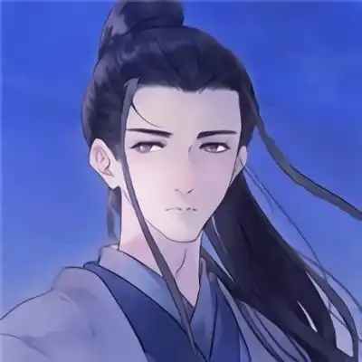 二次元男生头像,二次元手绘古风男头像高清
