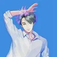 男生头像动漫可爱呆萌二次元
