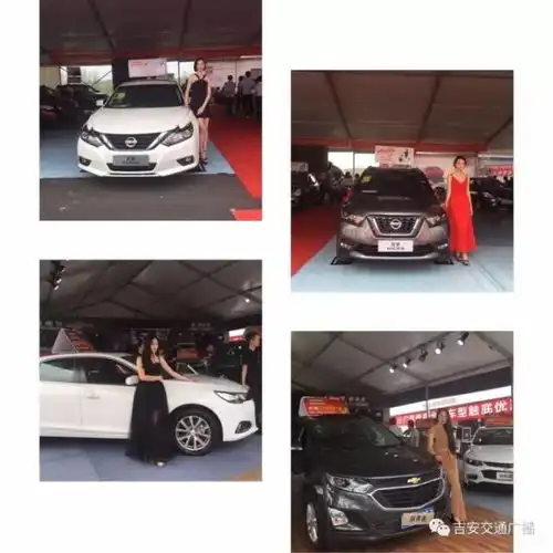 1006美女和帅哥主播给您直播车展啦,看过来
