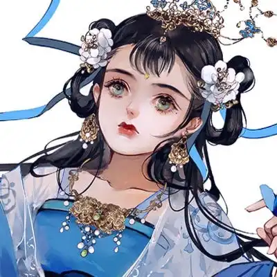 溺毙唯美古风仙气魅力动漫女头.微信头像我要个性网

