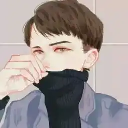 精美男漫图想和你看星空谈夜卡通动漫头像我要个性网
