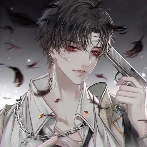 动漫男头下次陪我看海的人会是你吗
