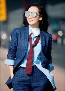 女星穿西装,刘诗诗神仙姐姐变身雅痞
