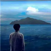 意境伤感男生背影头像,离不开是什么样的感觉呢

