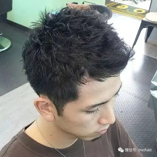 男生烫发参考图
