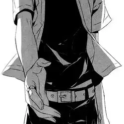 二次插画半身男生头像
