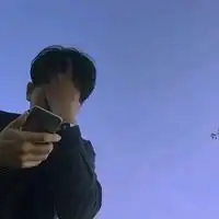 手机挡脸头像男生微信头像图片大全
