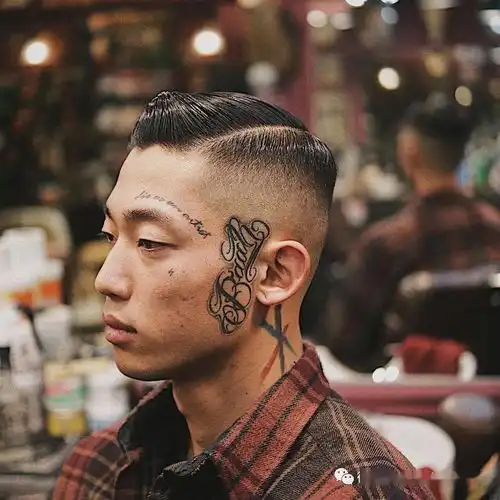 亚洲男士的油头不止绅士还超酷帅
