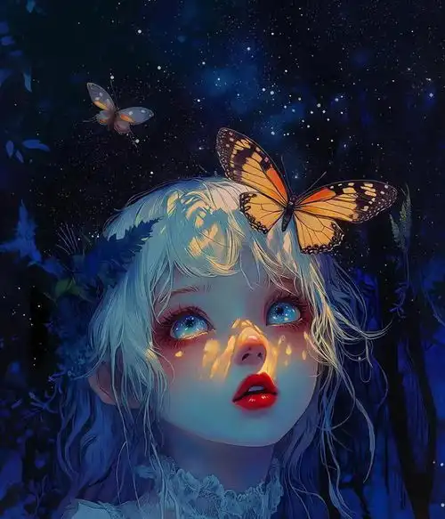 头像分享这应该就是魔法世界的小精灵吧
