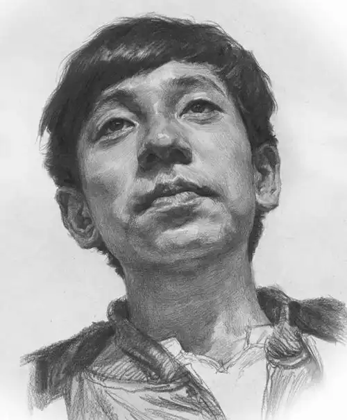 素描大师素描头像练习作品
