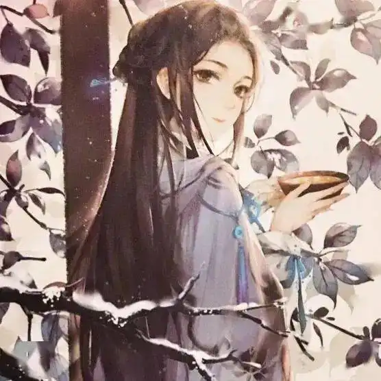 唯美意境古风女生头像试问当筵眼波恨滴滴为谁娇
