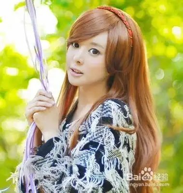 浪漫迷人卷发发型
