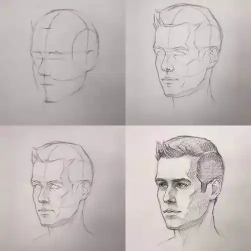 如果画画时能抓住素描的结构造型与透视,那可就是高手了
