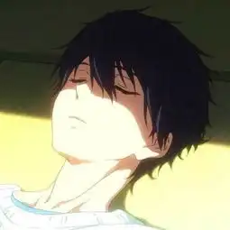 手绘卡通动漫男头止于唇齿掩于岁月
