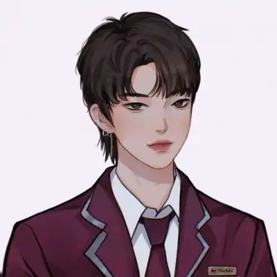 超甜的动漫情侣头像