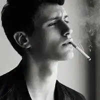 求这张赫本女神头的情侣头像,比较搭配的
