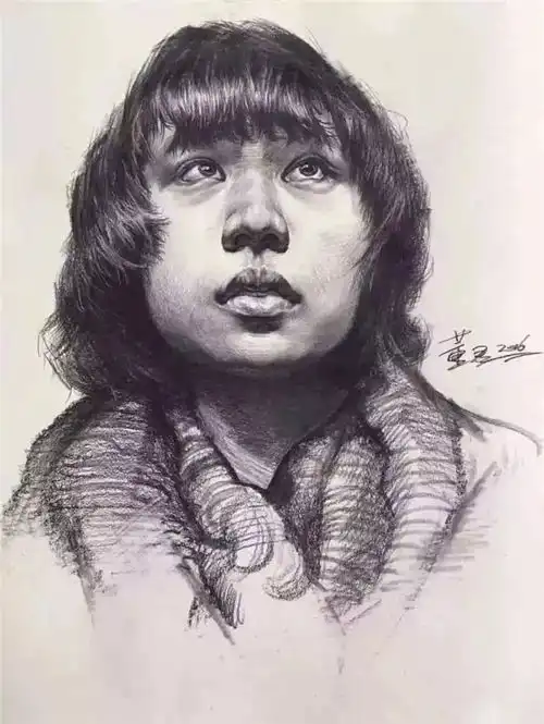 教程中老年人素描头像区别有哪些哪个更难画
