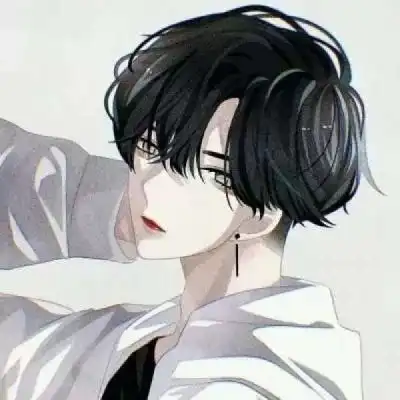 高冷头像男真人动漫头像