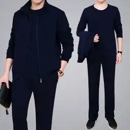 中老年运动套装,不用担心你的胖瘦问题,不挑人的运动套装
