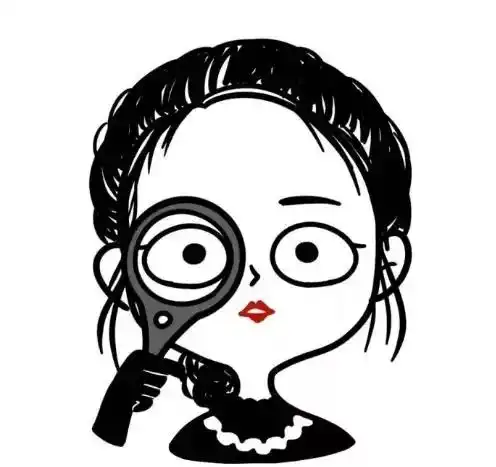头像火遍抖音的简笔画
