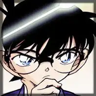 求犀利的柯南眼神头像
