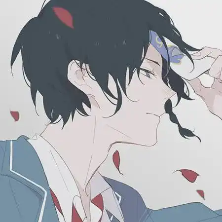 动漫头像.你要不要接受我这个甜蜜的麻烦.
