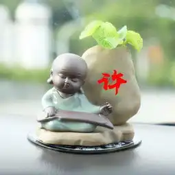 2019佛系智慧小和尚微信姓氏头像,新的一年祝您全家富贵安康
