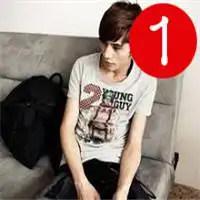 好看的强迫症微信头像带1的图片
