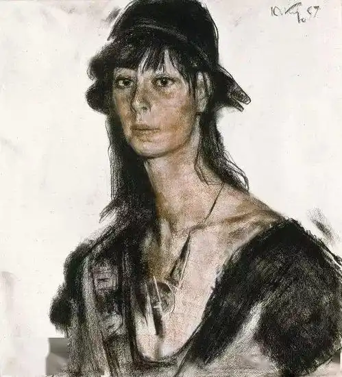 50幅经典素描头像,仔细观摩,必有所得
