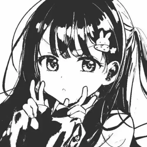 动漫头像我是为了爱你而出生的人
