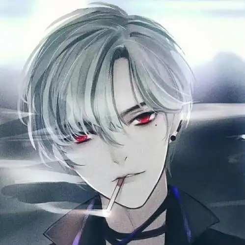 熄灭你眼中的光二次元男头插画
