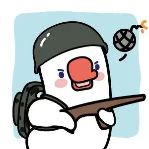 躺倒鸭抖音超火卡通动漫鸭鸭情侣头像
