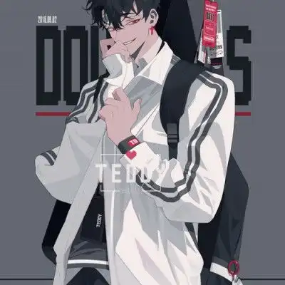 超个性的卡通头像男生,又有点另类的感觉
