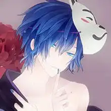 类似这种有面具的图片男女都可以,要二次元图哈
