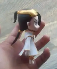 感觉萌萌哒倩女幽魂2男偃师q版软陶公仔
